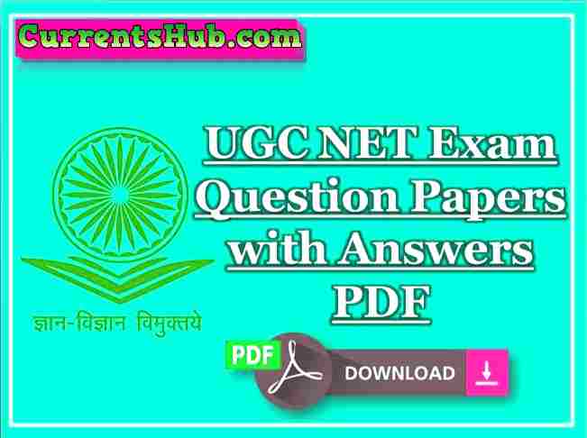 UGC NET Exam Question Papers with Answers