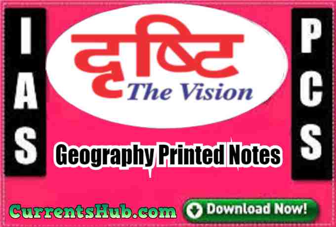 Drishti IAS Geography(भूगोल) Printed Notes
