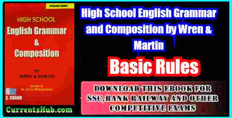 High School English Grammar and Composition by Wren & Martin