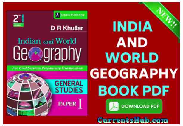 India And World Geography Book Pdf