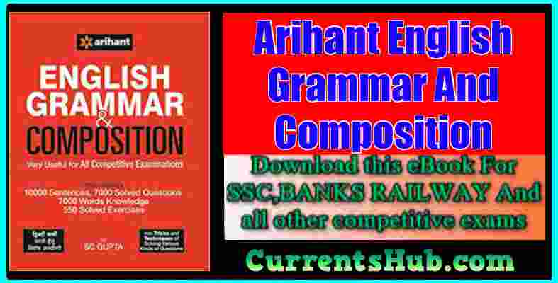 Arihant English Grammar And Composition