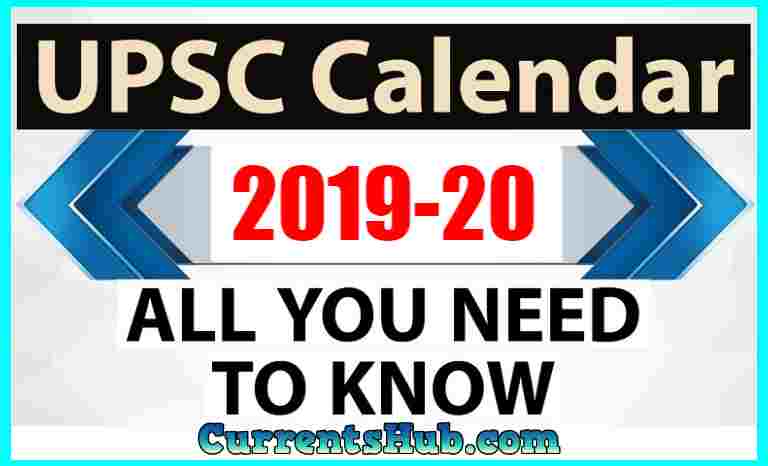 UPPSC Calendar 2019–20