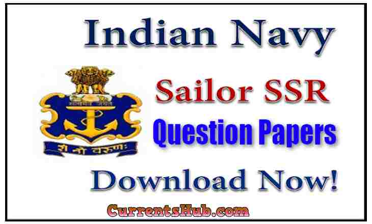 Indian Navy SSR Question Paper