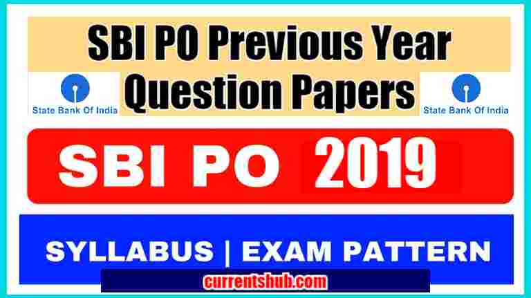 SBI PO Previous Year Question Papers
