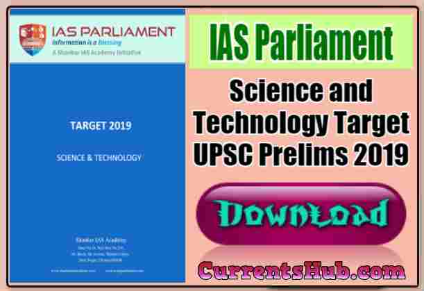 Science and Technology Target UPSC