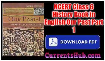 NCERT Class 6 History Book In English Our Past Part 1 Chapterwise