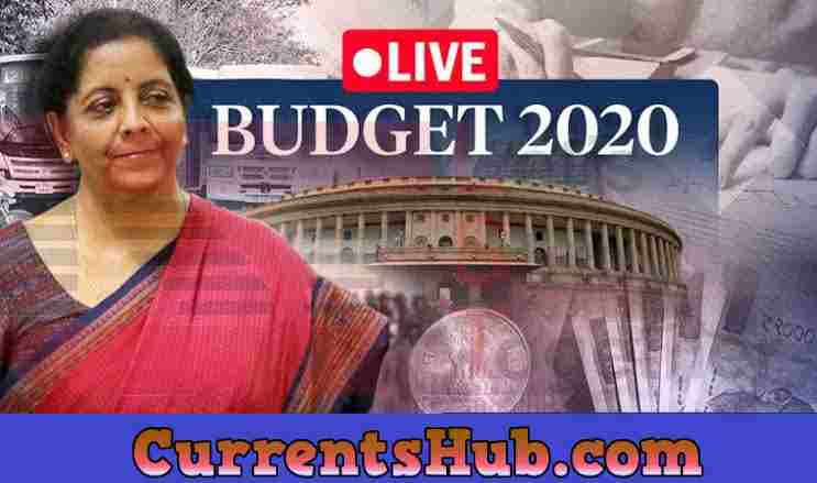 Union Budget 2020 (केन्द्रीय बजट 2020 – 2021) in Hindi in PDF