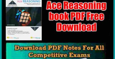 Ace Reasoning book PDF Free Download
