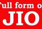 JIO Full Form : What is the full Name & meaning of Reliance JIO