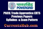 PGCIL Trade Apprentice ERTS Previous Papers | Syllabus & Exam Pattern