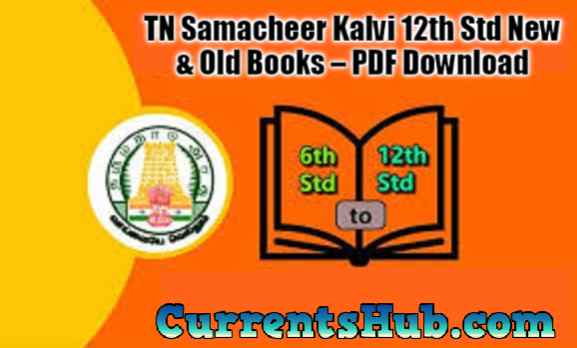 TN Samacheer Kalvi 12th Std New & Old Books – PDF Download