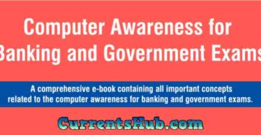 Computer Awareness PDF For All Competitive Exams