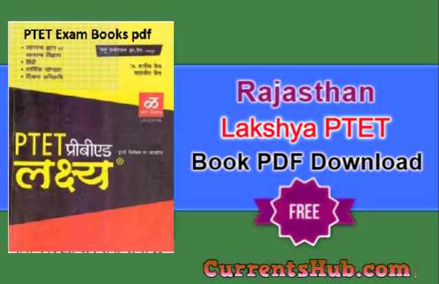 Lakshya PTET Book 2020 pdf