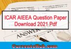ICAR AIEEA Question Paper Download
