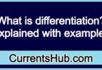What is differentiation? Explained with examples