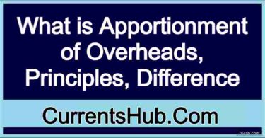 What is Apportionment of Overheads