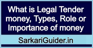 What is Legal Tender money