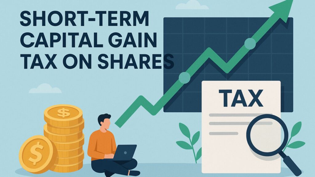 short-term capital gain tax on shares
