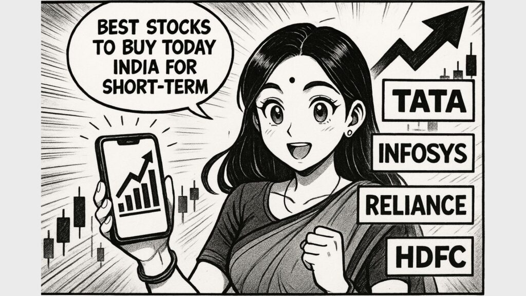 best stocks to buy today india for short-term