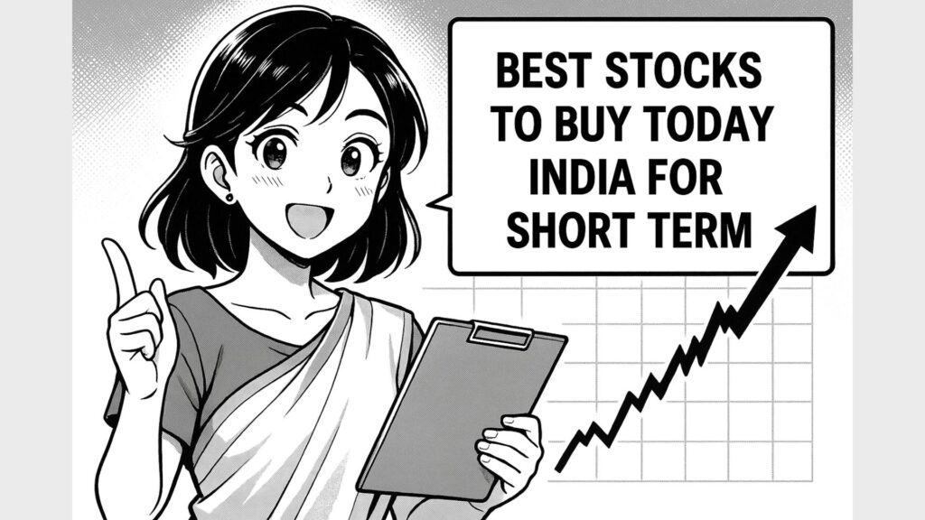 Best stocks to buy today india for Short term